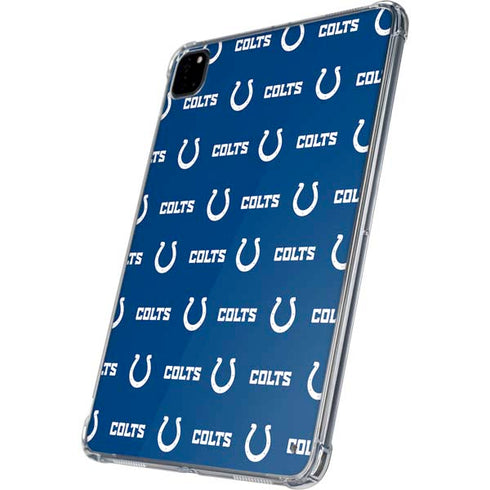 NFL Indianapolis Colts Blitz Series iPad Pro 11in (2024) Clear Case